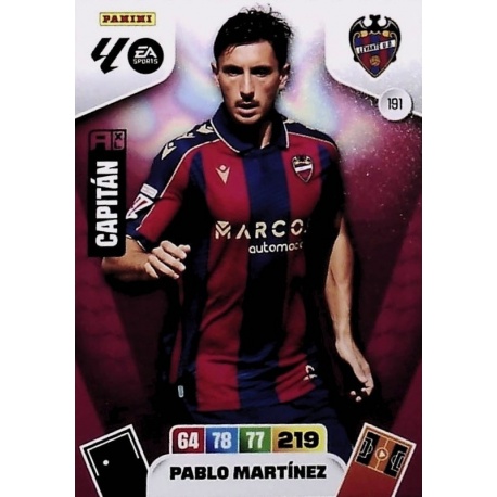 Pablo Martínez - Capitán Levante 191