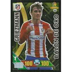 Griezmann - Atlético Madrid Balón de Oro 466 Adrenalyn XL La Liga 2016-17