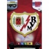 Collect Them Escudo Rayo Vallecano Official Panini LaLiga Adrenalyn XL cards