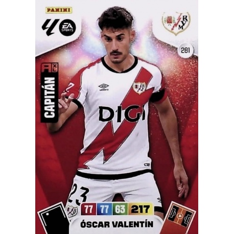 Óscar Valentín - Capitán Rayo Vallecano 281
