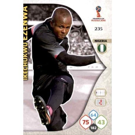 Ikechukwu Ezenwa Nigeria 235 Adrenalyn XL Russia 2018 