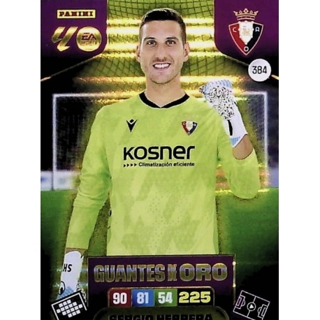 Sergio Herrera Guantes de Oro Osasuna 384