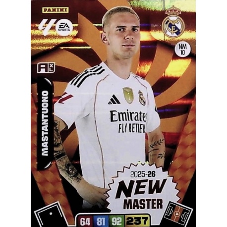 Mastantuono New Master Real Madrid NW/10