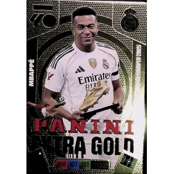 Mbappé Panini Extra Gold Real Madrid