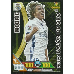 Modric Nuevo Balón De Oro 520 Adrenalyn XL La Liga 2016-17