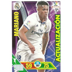 Mariano Actualización 234 bis Adrenalyn XL La Liga 2016-17