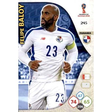 Felipe Baloy Panamá 245 Adrenalyn XL Russia 2018 