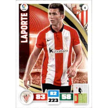 Laporte Athletic Club 4 Adrenalyn XL La Liga 2015-16