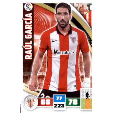 Raúl García Athletic Club 9 Adrenalyn XL La Liga 2015-16