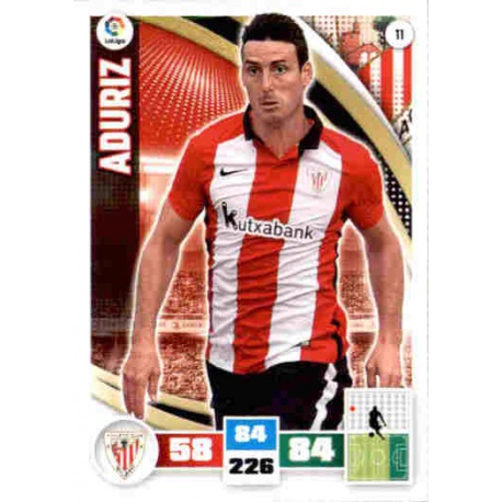 Aduriz Athletic Club 11 Adrenalyn XL La Liga 2015-16