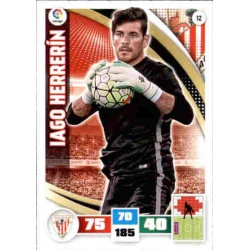 Iago Herrerín Athletic Club 12 Adrenalyn XL La Liga 2015-16