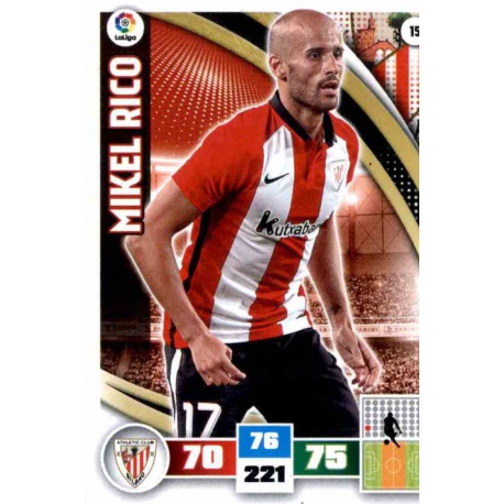 Mikel Rico Athletic Club 15 Adrenalyn XL La Liga 2015-16