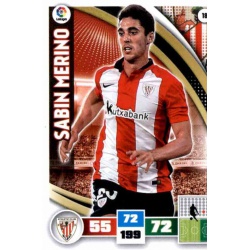 Sabin Merino Athletic Club 18 Adrenalyn XL La Liga 2015-16