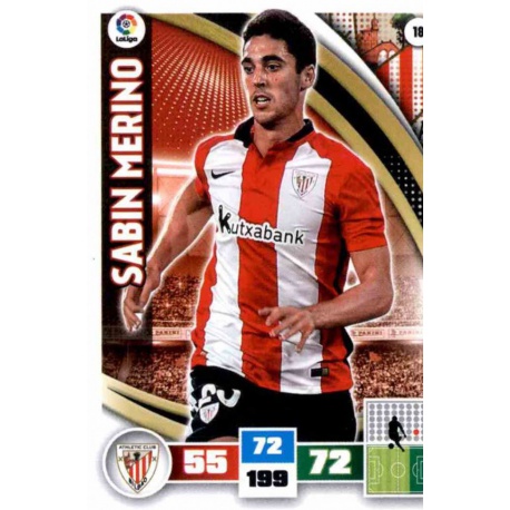 Sabin Merino Athletic Club 18 Adrenalyn XL La Liga 2015-16