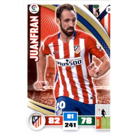 Juanfran Atlético Madrid 20 Adrenalyn XL La Liga 2015-16