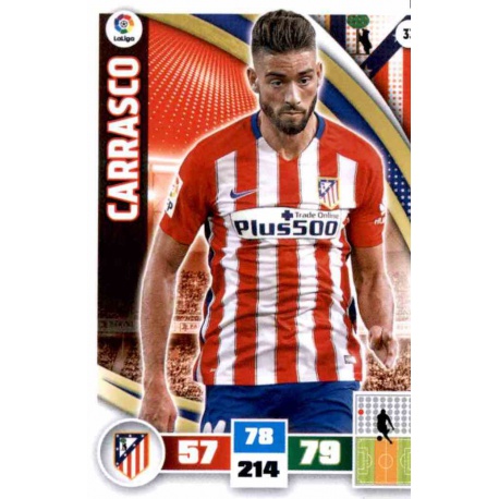 Carrasco Atlético Madrid 33 Adrenalyn XL La Liga 2015-16