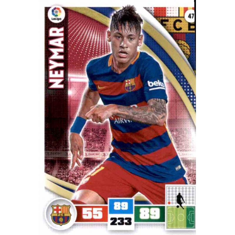 Venta Trading Cards Neymar Barcelona Panini Adrenalyn XL 2015 16