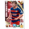 Sergi Roberto Barcelona 52 Adrenalyn XL La Liga 2015-16