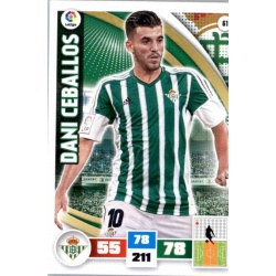 Dani Ceballos Betis 61 Adrenalyn XL La Liga 2015-16