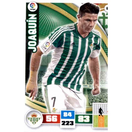 Joaquìn Betis 62 Adrenalyn XL La Liga 2015-16