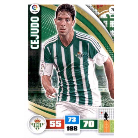 Cejudo Betis 71 Adrenalyn XL La Liga 2015-16