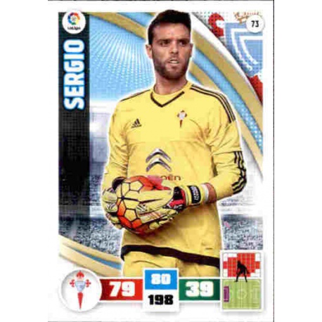 Sergio Celta 73 Adrenalyn XL La Liga 2015-16