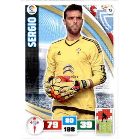 Sergio Celta 73 Adrenalyn XL La Liga 2015-16