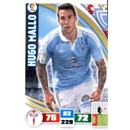 Hugo Mallo Celta 74 Adrenalyn XL La Liga 2015-16