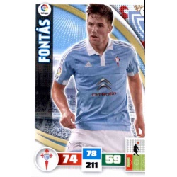 Fontás Celta 75 Adrenalyn XL La Liga 2015-16