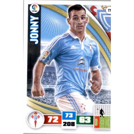 Jonny Celta 77 Adrenalyn XL La Liga 2015-16