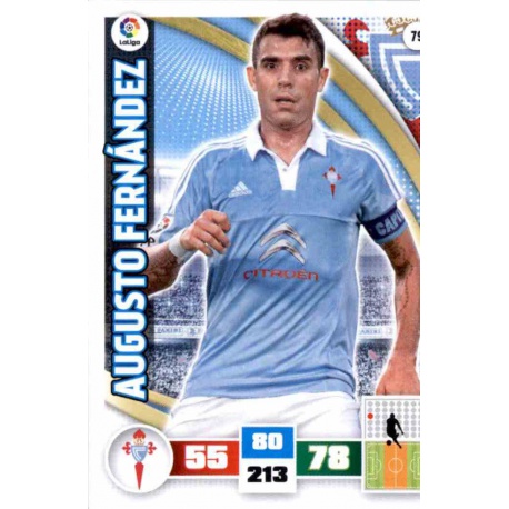 Augusto Fernández Celta 79 Adrenalyn XL La Liga 2015-16