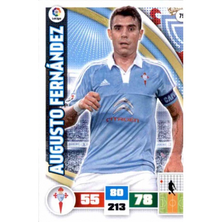 Augusto Fernández Celta 79 Adrenalyn XL La Liga 2015-16