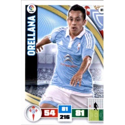 Orellana Celta 81 Adrenalyn XL La Liga 2015-16