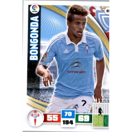 Bongonda Celta 89 Adrenalyn XL La Liga 2015-16