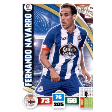 Fernando Navarro Deportivo 95 Adrenalyn XL La Liga 2015-16
