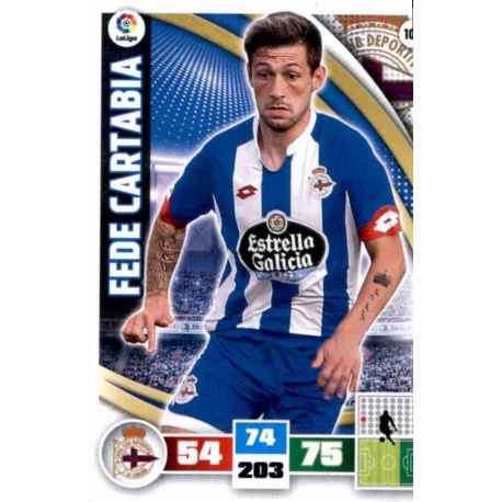 Fede Cartabia Deportivo 100 Adrenalyn XL La Liga 2015-16