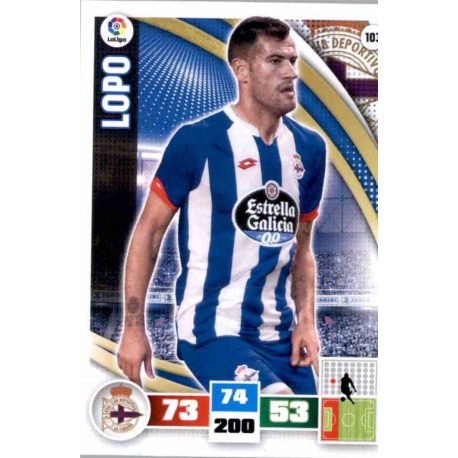 Lopo Deportivo 103 Adrenalyn XL La Liga 2015-16