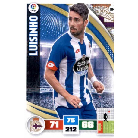 Luisinho Deportivo 104 Adrenalyn XL La Liga 2015-16
