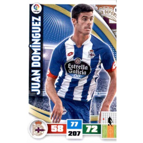 Juan Domínguez Deportivo 106 Adrenalyn XL La Liga 2015-16