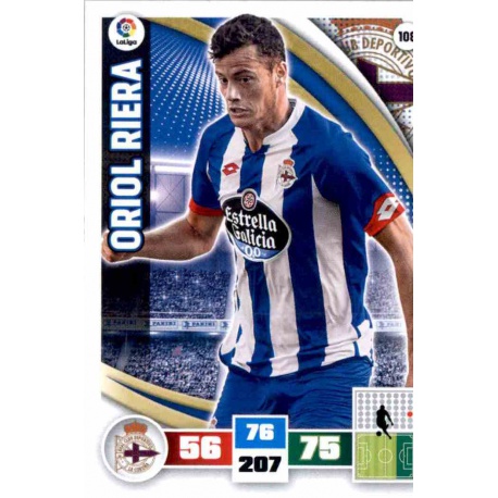 Oriol Riera Deportivo 108 Adrenalyn XL La Liga 2015-16