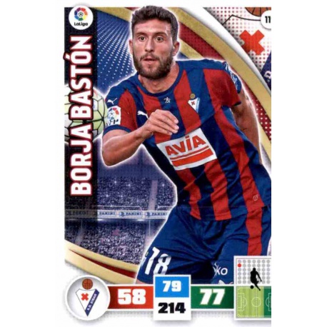 Borja Bastón Eibar 119 Adrenalyn XL La Liga 2015-16