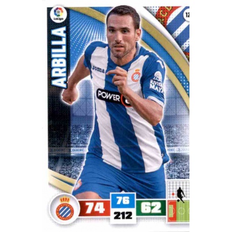 Arbilla Espanyol 128 Adrenalyn XL La Liga 2015-16