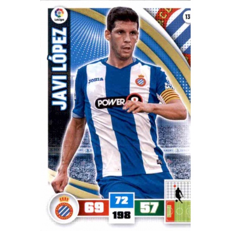 Javi López Espanyol 139 Adrenalyn XL La Liga 2015-16