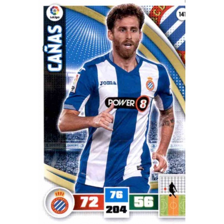 Cañas Espanyol 141 Adrenalyn XL La Liga 2015-16