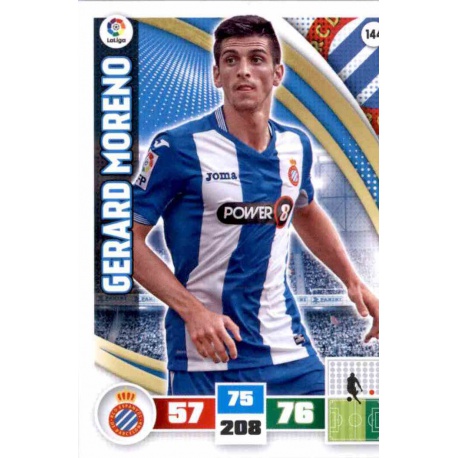 Gerard Moreno Espanyol 144 Adrenalyn XL La Liga 2015-16