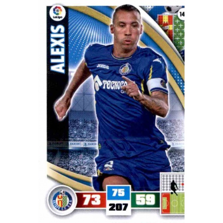 Alexis Getafe 148 Adrenalyn XL La Liga 2015-16