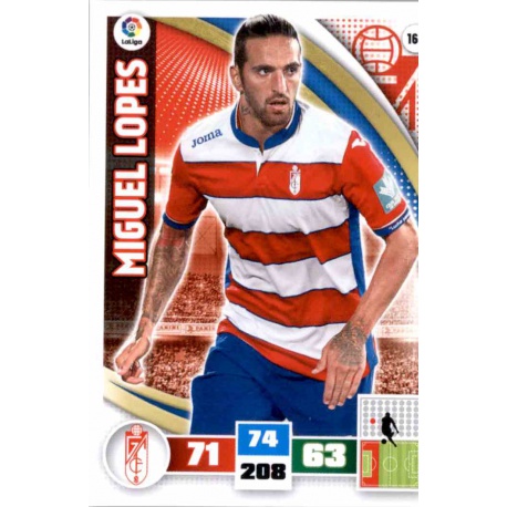 Miguel Lopes Granada 164 Adrenalyn XL La Liga 2015-16