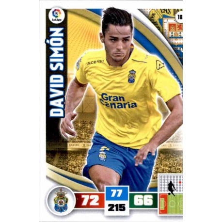 David Simón Las Palmas 182 Adrenalyn XL La Liga 2015-16