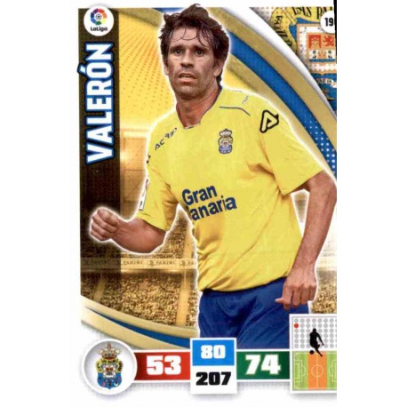 Valerón Las Palmas 196 Adrenalyn XL La Liga 2015-16