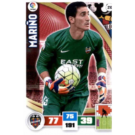 Marino Levante 210 Adrenalyn XL La Liga 2015-16